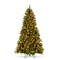 Best Choice Products Pre-Lit Pre-Decorated Holiday Spruce Christmas Tree w/ Tips, Lights, Metal Base